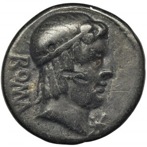 Roman Republic, M. Caecilius Metellus, Denarius