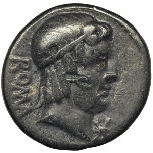 Republika Rzymska, M. Caecilius Metellus, Denar