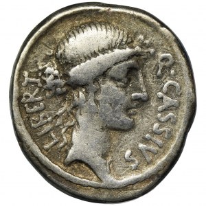 Roman Republic, Q. Cassius Longinus, Denarius