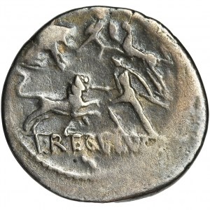 Roman Republic, L. Livineius Regulus, Denarius - RARE
