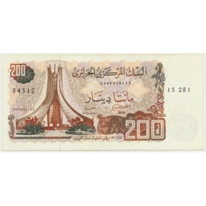 Algeria, 200 dinars 1983