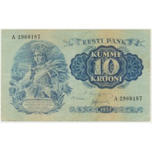 Estonia, 10 koron 1937