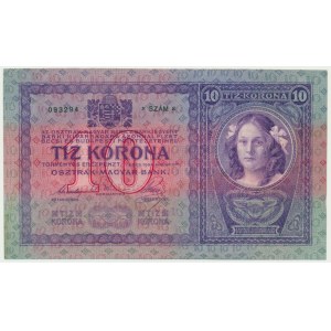 Austria, 10 koron 1904