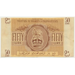 Libya (Tripolitania), 50 lires (1943)