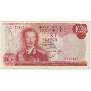 Luxembourg, 100 francs 1970