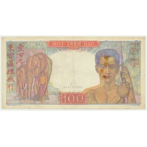 French Indochina, 100 piastres (1949-54)