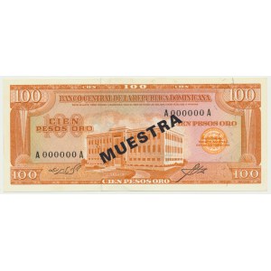 Dominicana, 100 pesos (1964) - SPECIMEN -