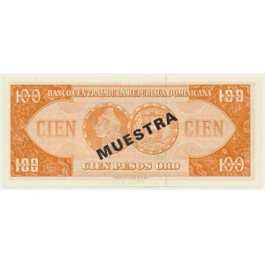 Dominikana, 100 pesos (1964) - WZÓR -