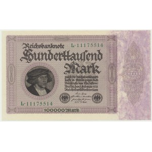 Germany, 100.000 mark 1923