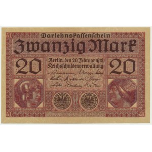 Germany, 20 mark 1918