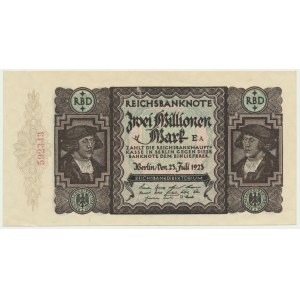 Niemcy, 2 miliony marek 1923