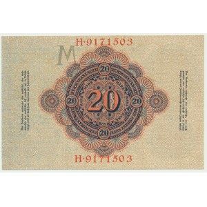 Germany, 20 mark 1910