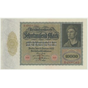 Germany, 10.000 mark 1922
