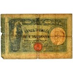 Italy, 50 lire 1926