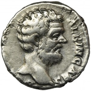 Roman Imperial, Clodius Albinus, Denarius - RARE