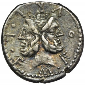 Roman Republic, M. Furius L. f. Philus, Denarius