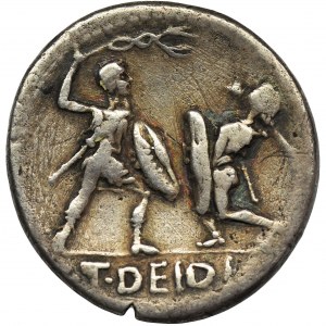 Roman Republic, T. Didius, Denarius - RARE