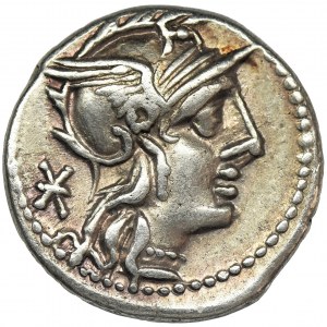 Roman Republic, L. Caecilius Metellus Diadematus, Denarius