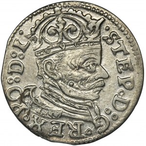 Stephen Bathory, 3 Groschen Riga 1583