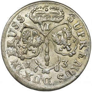 Germany, Brandenburg-Prussia, Friedrich Wilhelm, 6 Groschen Konigsberg 1683 HS