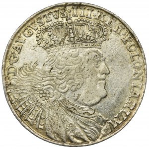 Augustus III of Poland, 18 Groschen Leipzig 1755 EC