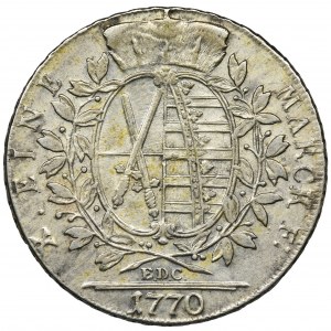 Niemcy, Saksonia, Fryderyk August III, Talar Drezno 1770 EDC