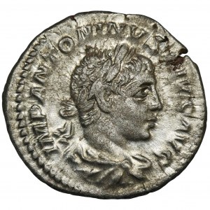 Roman Imperial, Elagabalus, Denarius