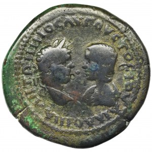Roman Provincial, Moesia Inferior, Marcianopolis, Caracalla and Julia Domna, Pentassarion - UNLISTED