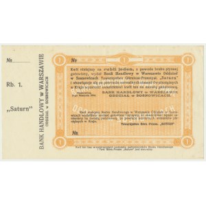 Sosnowiec, 1 rubel 1914