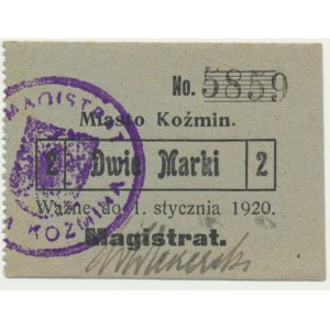 Koźmin, 2 marki 1920