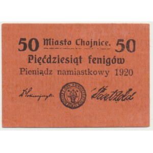 Chojnice, 50 fenigów 1920