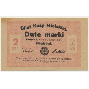 Chojnice, 2 marki 1920 - marki