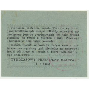 Toruń, 1 złoty 1939 - RZADKI