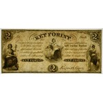 Węgry (Ministerstwo Finansów na emigracji Filadelfia), 2 forinty (1852)