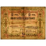 Belgium (Theux), 2 francs 1914