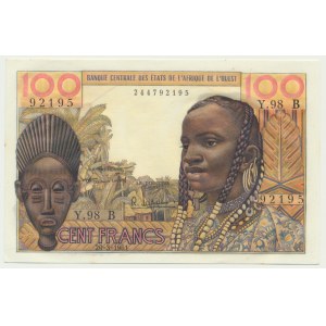 Senegal (Afryka Zachodnia), 100 franków 1961