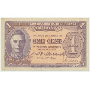 Malezja, 10 centów 1941