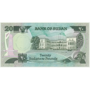 Sudan, 20 pounds 1981