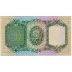 Portugal, 20 escudos 1941