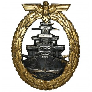 Germany, III Reich, Kriegsmarine, Flotten-Kriegsabzeichen - Schwerin