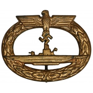 Germany, III Reich, Kriegsmarine, U-boot badge - GWL signed with box