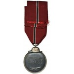 Niemcy, III Rzesza, Medal za Bitwę Zimową na Wschodzie 1941/42 - sygnowany 55 wraz z nadaniem
