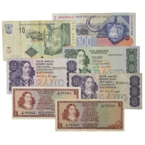 South Africa, set of 1 - 100 rands (7 pcs.)