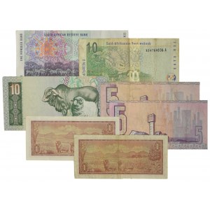 Południowa Afryka, zestaw 1 - 100 rand (7 szt.)
