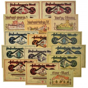 Germany, set of notgelds (15 pcs.)