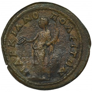 Roman Provincial, Moesia Inferior, Marcianopolis, Elagabalus, AE25