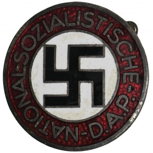 Deutschland, Drittes Reich, NSDAP Parteiabzeichen - RZM M1/170