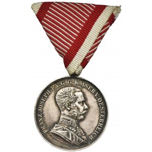 Austro-Węgry, Franciszek Józef I, Medal za Odwagę - Srebrny Pierwszej Klasy