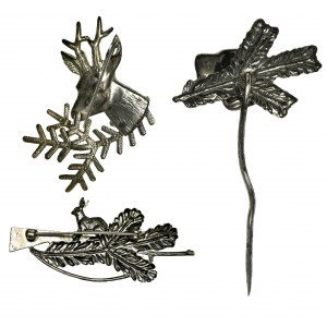 Germany, set of hunting pin - 3 pcs.