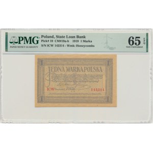 1 marka 1919 - ICW - PMG 65 EPQ